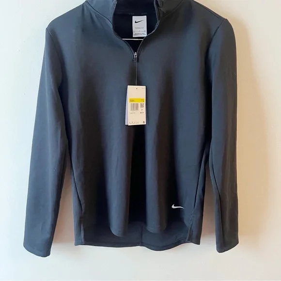 Nike Therma Fit Black Training Half Zip Pullover Top Size Small NEW $62 - Picture 3 of 9